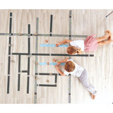 Hape Wooden Tape & Roll Train Push-Along Vehicle Toy