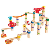Hape Tricks N Twists Marble Track Wooden DIY Marble Run Set - 129Pcs