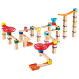Hape Tricks N Twists Marble Track Wooden DIY Marble Run Set - 129Pcs