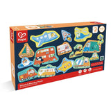 Hape Wheels & Wonders Puzzle - 60 Pcs