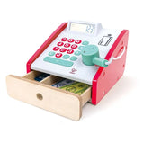 Hape Farmers Market Stall Kitchen & Food Playset With Accessories - 62 Pcs