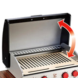 Hape Wooden Gourmet Grill With Food BBQ Pretend Playset - 22Pc