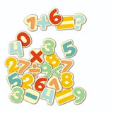 Hape Wooden Magnetic Numbers - 54Pcs
