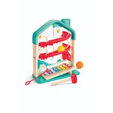 Hape Wooden Melody Mansion Ball Run - 6 pcs