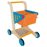 Hape Role Play Wooden Shopping Cart