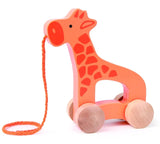 Hape Giraffe Wooden Push And Pull Toys
