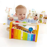Hape Pound & Tap Bench with Slide Out Xylophone