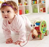 Hape Walk-A-Long Snail Pull Toy