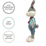 Happy Threads Handmade Crocheted Cute Handmade Jasper the Bunny 16inch