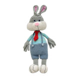 Happy Threads Handmade Crocheted Cute Handmade Jasper the Bunny 16inch