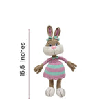 Happy Threads Handmade Crocheted Cute Handmade Jill the Bunny 16inch