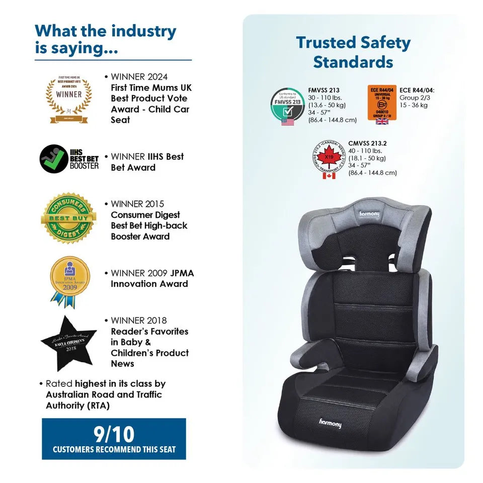 harmony-dreamtime-deluxe-comfort-booster-seat-black-2