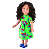 Hayati Girl Doll Jeedah Green Dress 18Inch