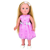 Hayati Girl Doll Sandy Long Hair Holiday Dress 18Inch