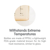 Hegen PCTO Feeding Bottle PPSU with Slow Flow Teat - 150ml