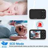 Hellobaby 3.2" LCD Digital Wireless Video Baby Monitor With Night Vision