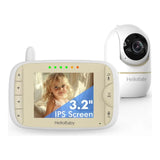 hellobaby-3-2-inch-lcd-video-baby-monitor-with-night-vision-gold-1