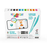 Hey Clay Dog Story Colourful Modelling Air-Dry Clay - 15 Cans