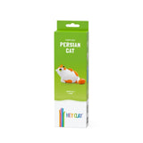 Hey Clay Fluffy Pets Persian Cat Colourful Modelling Air-Dry Clay - 3 Cans
