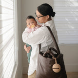 Mushie Pacifier Case Cloudy Mauve - Laadlee