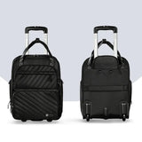 Hydrobrew 2-in-1 Travel Hand Bag And Cabin Trolley 17Inch - Black
