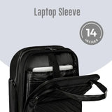 Hydrobrew 2-in-1 Travel Hand Bag And Cabin Trolley 17Inch - Black