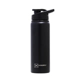 Hydrobrew Stainless Steel Sports Water Bottle 700ml - Black