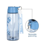Hydrobrew Water Bottle With Grab String 800ml - Blue
