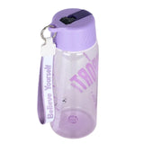 Hydrobrew Water Bottle With Grab String 800ml - Purple