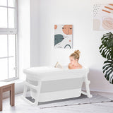 Ifam Extra Large Infant Folding Bathtub - White