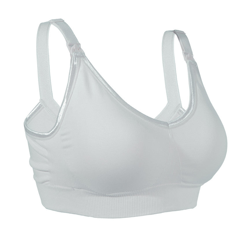 Okus Original Full Cup Maternity & Nursing Bra - Light Grey - Laadlee