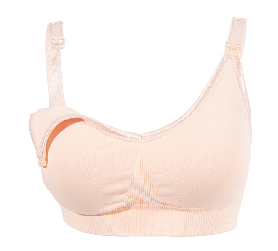 Okus Original Full Cup Maternity & Nursing Bra - Beige - Laadlee