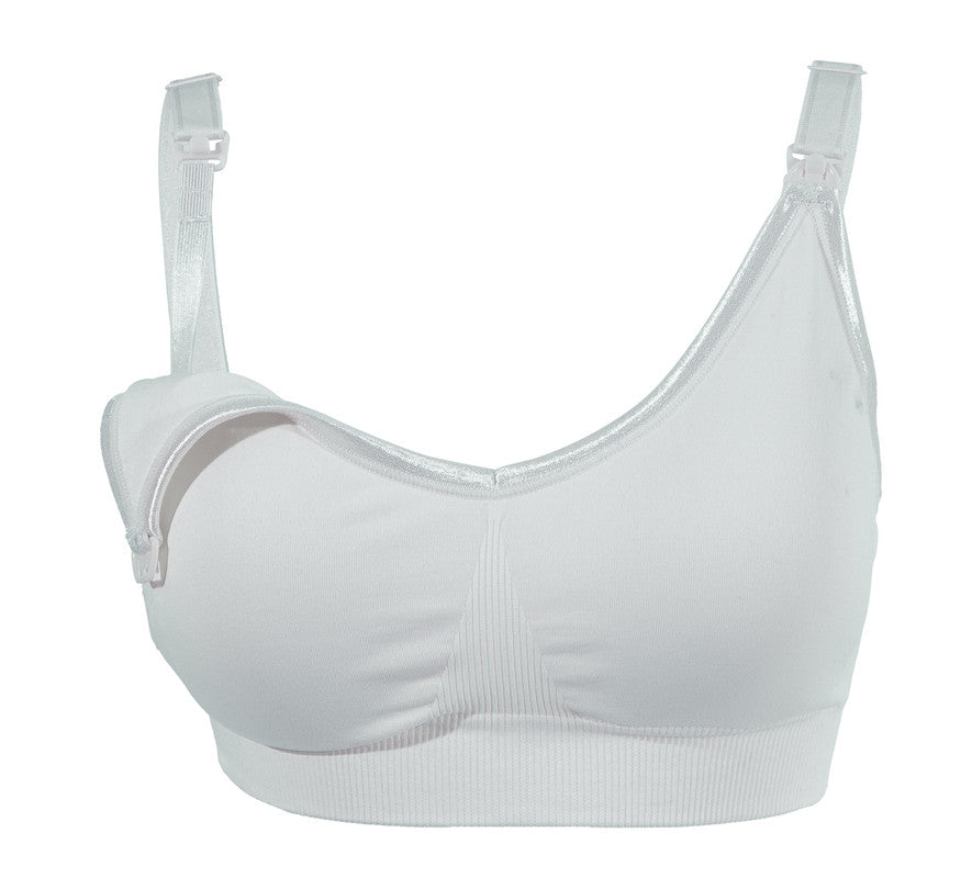 Okus Original Full Cup Maternity & Nursing Bra - Light Grey - Laadlee