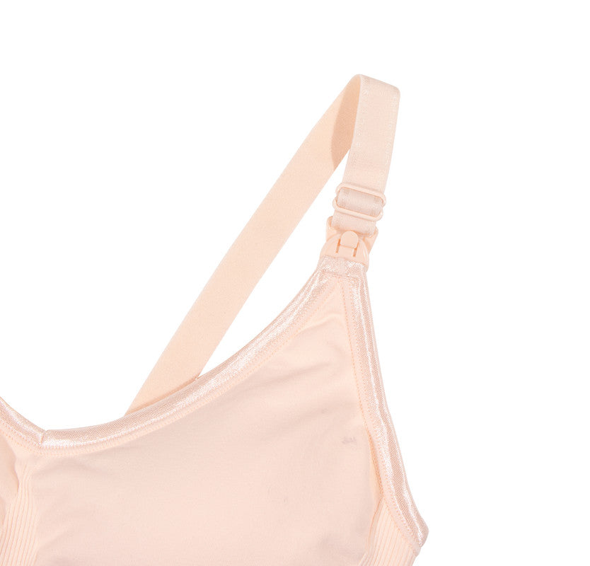 Okus Original Full Cup Maternity & Nursing Bra - Beige - Laadlee