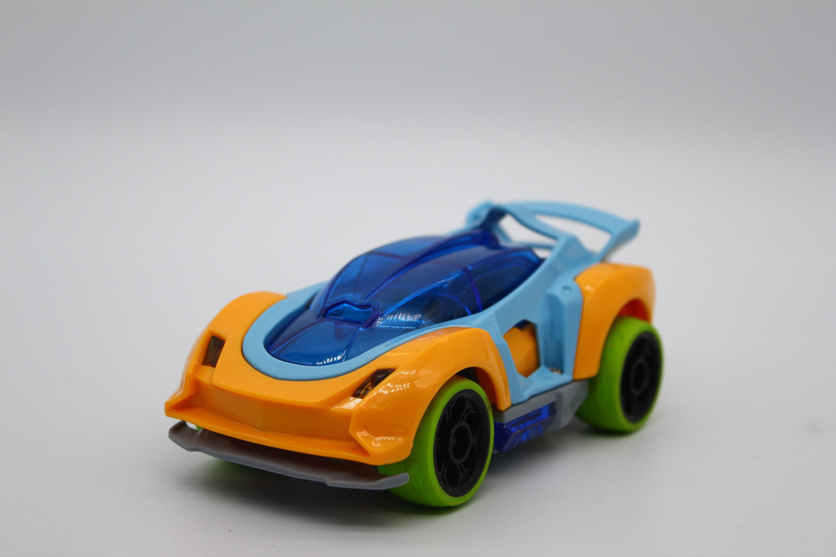 D-Power 4 Wheel DIY Remote Control Car - Orange - Laadlee