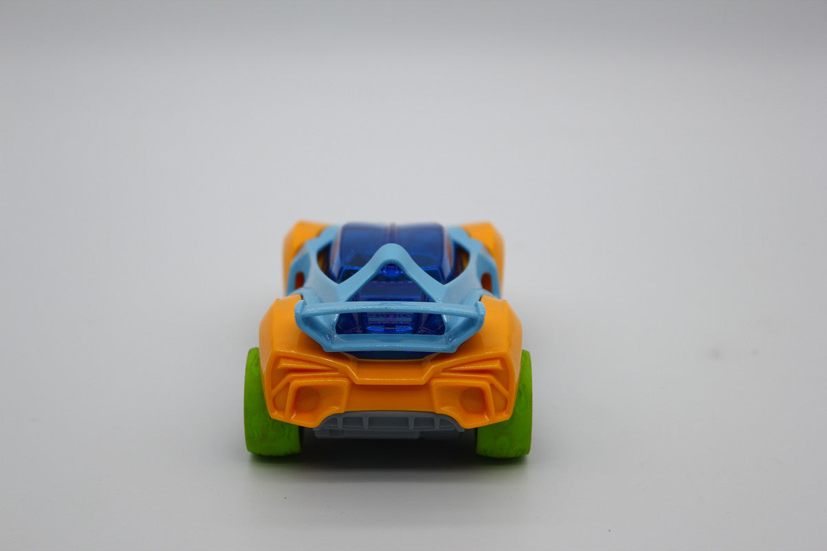 D-Power 4 Wheel DIY Remote Control Car - Orange - Laadlee