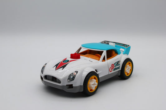 D-Power DIY Smart Wheels Race Car - White