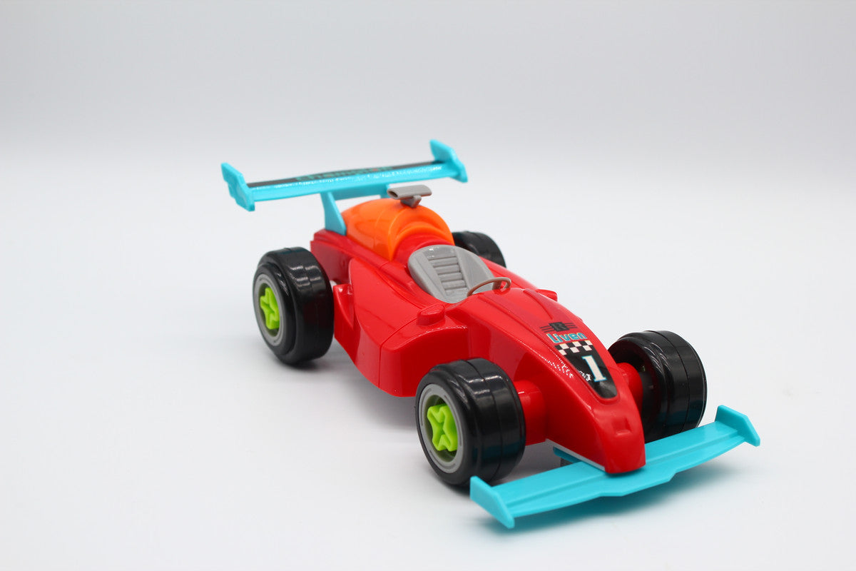 D-Power DIY Smart Wheels Race Car - Red - Laadlee