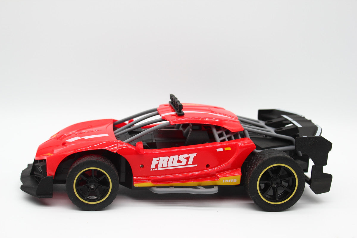 D-Power 1:16 Remote Control Alloy 4 Wheel Drive 2.4GHZ Racing Car - Red - Laadlee