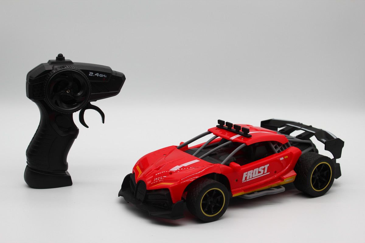 D-Power 1:16 Remote Control Alloy 4 Wheel Drive 2.4GHZ Racing Car - Red - Laadlee