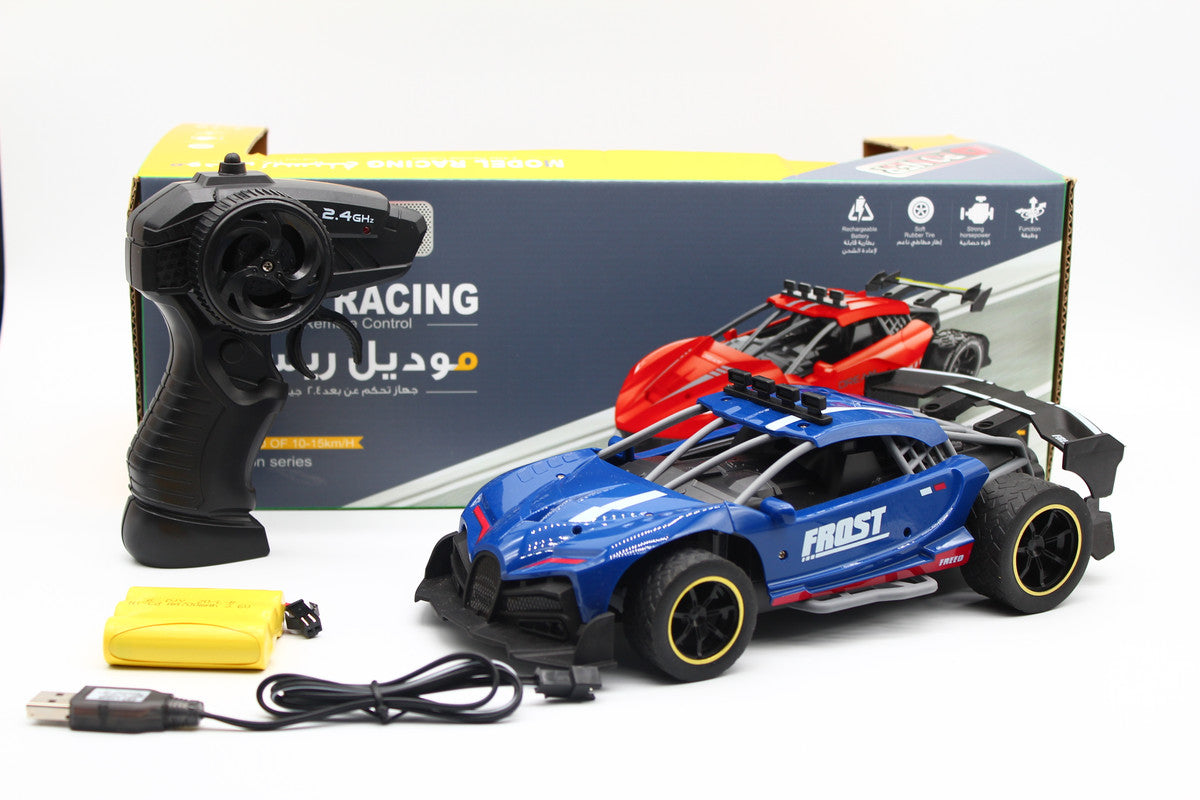 D-Power 1:16 Remote Control Alloy 4 Wheel Drive 2.4GHZ Racing Car - Blue