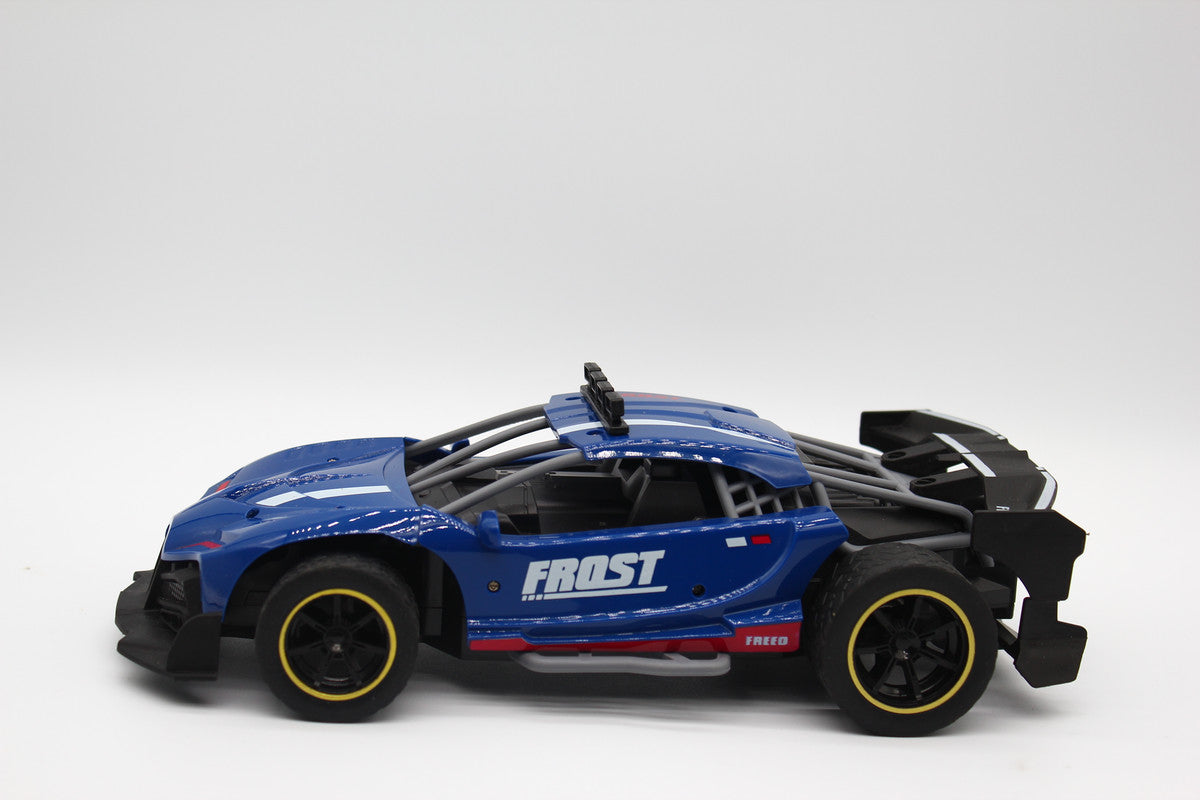 D-Power 1:16 Remote Control Alloy 4 Wheel Drive 2.4GHZ Racing Car - Blue - Laadlee