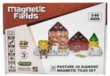 Magnetic Fields 3D Diamond Magnetic  Farm Series Sheet - 30Pcs