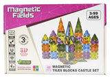 Magnetic Fields Magnetic Tiles Blocks Castle Set - 48 Pcs