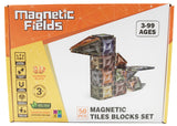 Magnetic Fields Magnetic Tiles Blocks Set - 50 Pcs