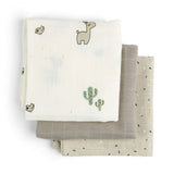 Done By Deer Burp Cloth 3-Pack Gots Lalee - Sand