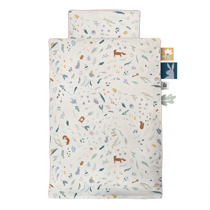 Sebra Baby Bed Linen - Daydream - Laadlee