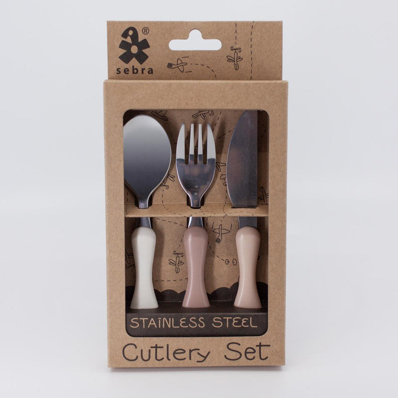 Sebra Cutlery - Blossom Pink - Laadlee