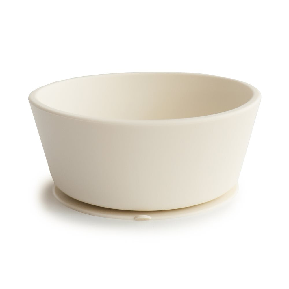 Mushie Silicone Bowl Ivory - Laadlee