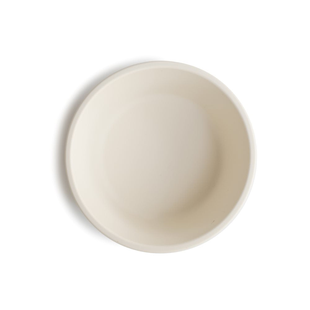 Mushie Silicone Bowl Ivory - Laadlee
